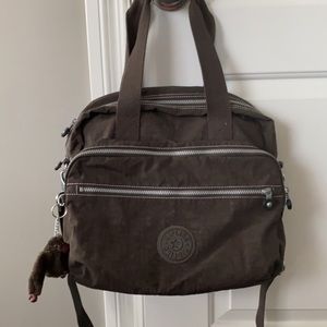 Kipling crossbody/ handle bag brown